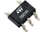 STMicroelectronics Amplis op à faible tension résiduelle TSZ151/TSZ152