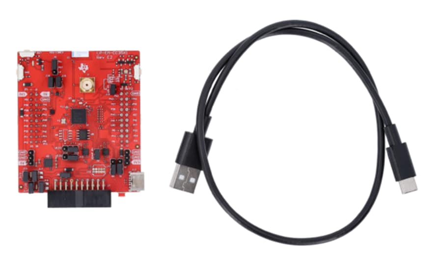 Plan mécanique - Texas Instruments Kit de développement SimpleLink LaunchPad LP-EM-CC35X1