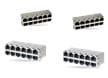 Ganged RJ45 Magnetic Jacks