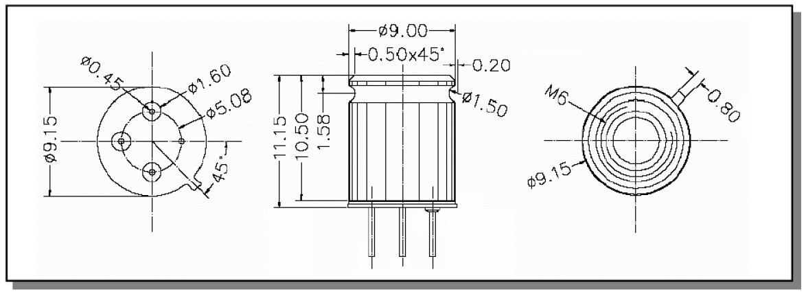 MLX90621 Low Noise High Speed Far Infrared Array - Melexis | Mouser