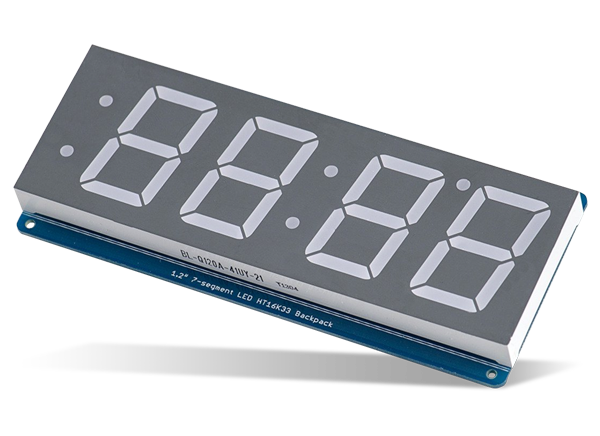 THT jaune-vert C44432 module nombre de chiffre 4 Lot de 2 Afficheur numérique display LED 7 segments AERZETIX panneau lumineux 28x11x5mm 