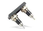 Pomona Electronics 73101 Panel Mount Double 4mm Banana Jack