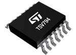 STMicroelectronics Amplificateurs opérationnels rail à rail à large bande passante TSV79x