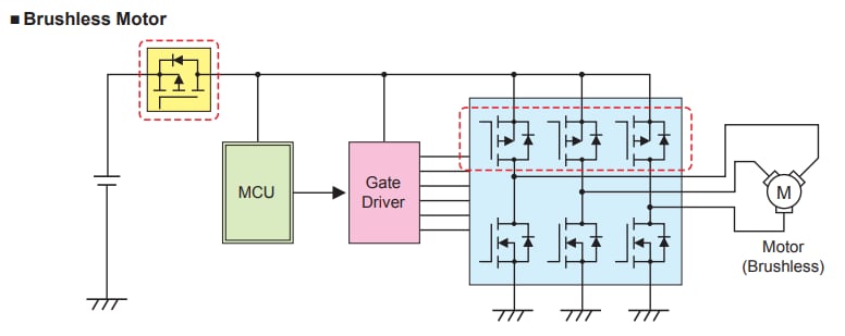 Toshiba MOSFET de puissance U-MOSVI automobiles