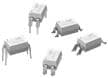 Phototransistors à optocoupleur