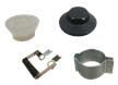Accessoires pour condensateurs électrolytiques en aluminium