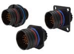 Amphenol Aerospace Connecteurs circulaires zinc-nickel noir série Five
