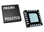 Diodes Incorporated Multiplexeur/démultiplexeur à large bande passante PI3A27518