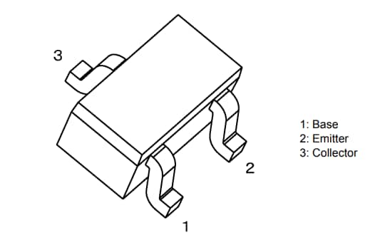 Schéma du circuit d'application - Toshiba Transistors bipolaires 2SA/2SC