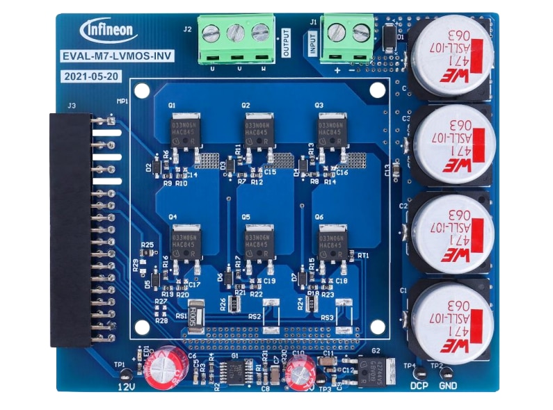 Infineon Technologies Carte d'alimentation d'évaluation EVAL-M7-LVMOS-INV