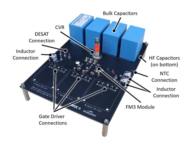 Wolfspeed Carte demi-pont KIT-CRD-CIL12N-FMA Wolfpack™