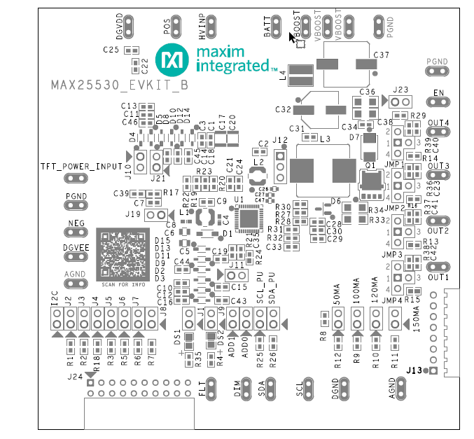 Analog Devices / Maxim Integrated Kit d’évaluation MAX25530