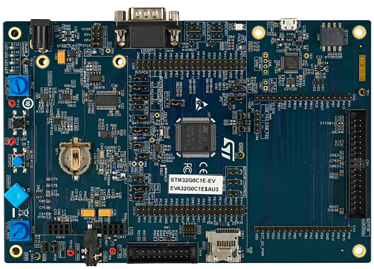 STMicroelectronics Carte d'évaluation STM32G0C1E-EV
