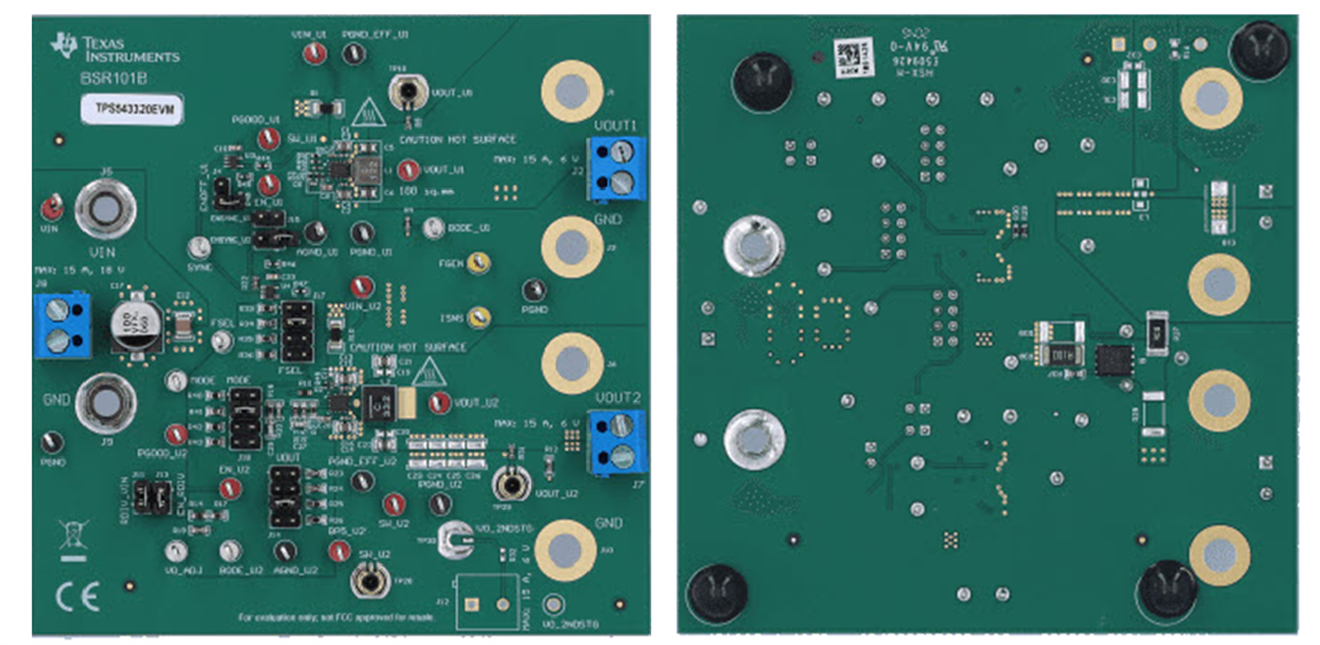 Texas Instruments Module d'évaluation TPS543320EVM