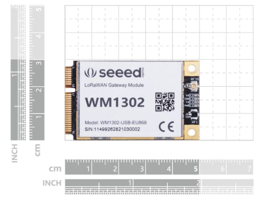 Plan mécanique - Seeed Studio Modules de passerelle LoRaWAN WM1302