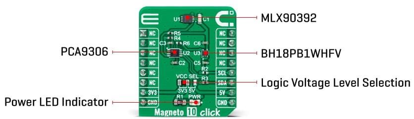 Mikroe Magneto 10 Click Mikroe Magneto 10 Click