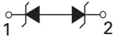 Littelfuse Barrette de diodes TVS SP00R6 (diodes SPA®) Littelfuse Barrette de diodes TVS SP00R6 (diodes SPA®)