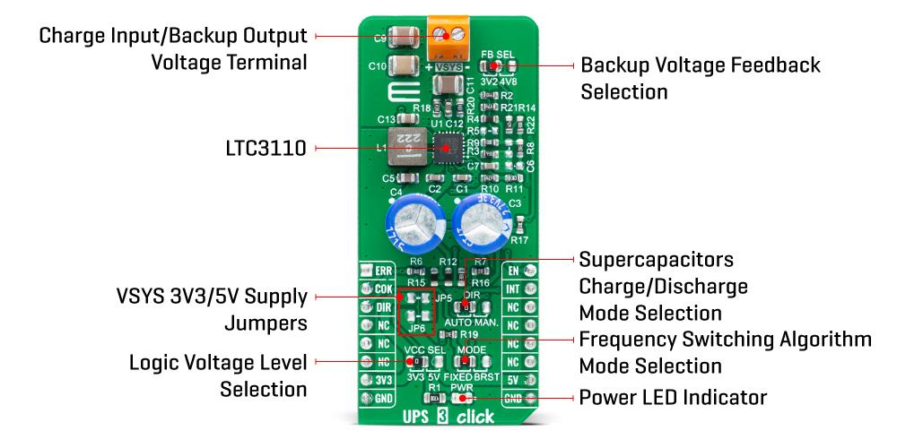 Mikroe UPS 3 Click