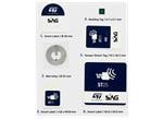 STMicroelectronics Jeu ST25-TAG-BAG-AB d'étiquettes CCP série ST25TV
