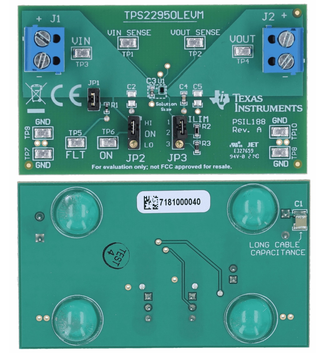 Texas Instruments Module d'évaluation TPS22950LEVM