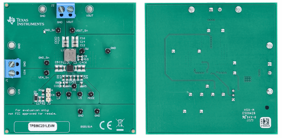 Texas Instruments Module d'évaluation TPS56C231LEVM