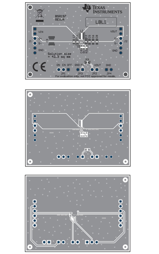 Texas Instruments Modules d'évaluation TPS62A02EVM/TPS62A02AEVM