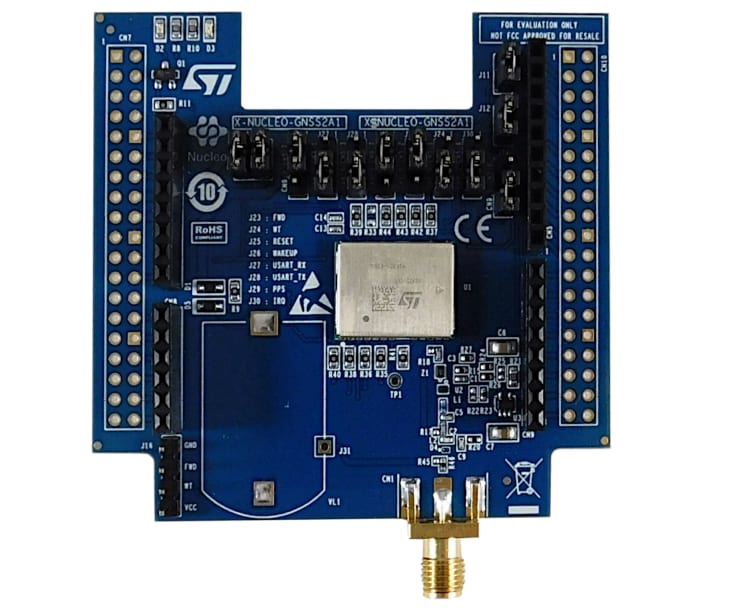 STMicroelectronics Carte d'extension GNSS X-NUCLEO-GNSS2A1