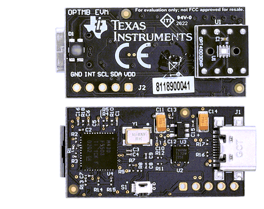 Texas Instruments Module d'évaluation OPT4003DNPQ1EVM