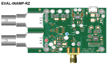 Plan mécanique - Analog Devices Inc. Cartes d'évaluation d'amplificateur d'instrumentation