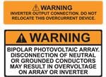 HellermannTyton NEC 2014 Preprinted Solar Labels