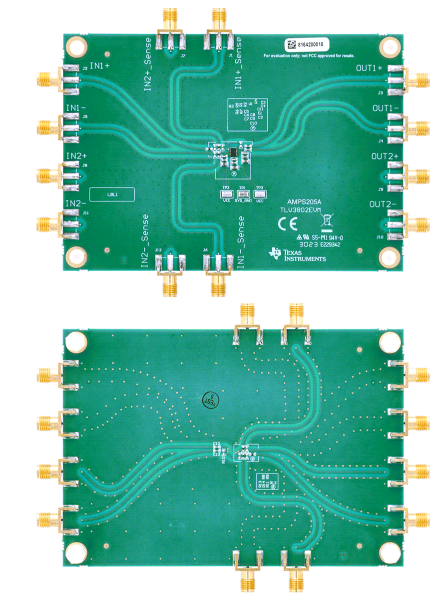 Texas Instruments Module d'évaluation TLV3802EVM