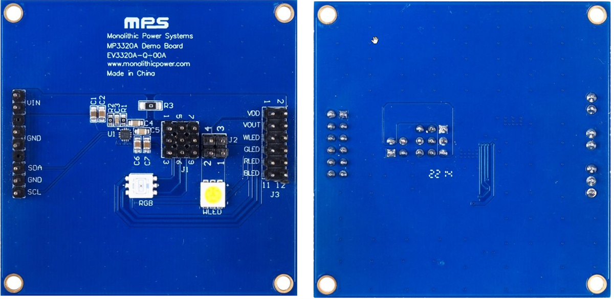 Monolithic Power Systems (MPS) EV3320A-Q-00A Evaluation Board
