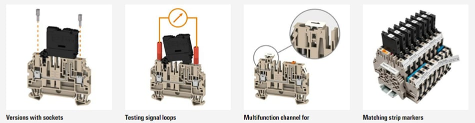 Infographie - Weidmuller Borniers Klippon® Connect W2C et W2T
