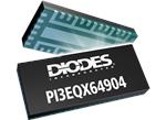 Diodes Incorporated ReDriver™ 4 canaux PAM4 PI3EQX64904 64GT/s 