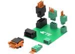 TE Connectivity Connecteurs de bornier à circuit imprimé à serrage par pression