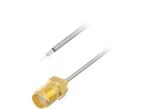 Fairview Microwave Pigtail SMA Female-to-Stripped Lead 3