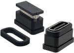 Kycon KUSBV67X 6-Pin USB Connector