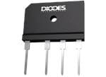 Diodes Incorporated Redresseurs en pont passivés au verre GBJ3506/GBJ3508