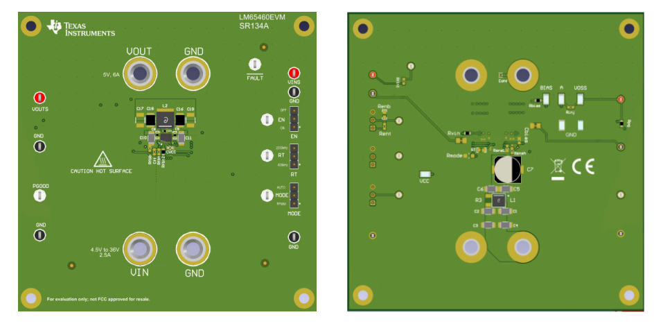 Texas Instruments Module d'évaluation LM65460EVM