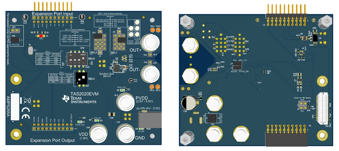 Texas Instruments Module d'évaluation TAS2020EVM