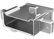 Boîtiers métalliques E/S P1PDS pour boîtier de bornes de câbles