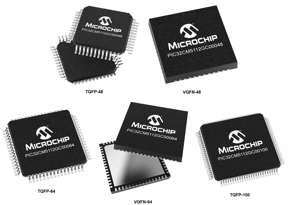 Graphique - Microchip Technology Microcontrôleurs (MCU) Arm® Cortex®-M23 32 bits GC PIC32CM