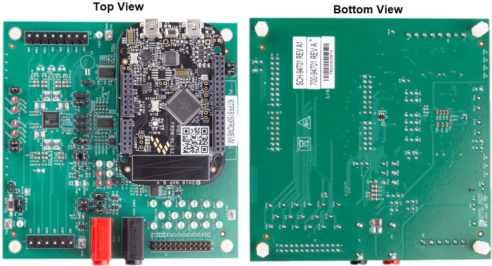 Plan mécanique - NXP Semiconductors Cartes d'évaluation KITPF8x50FRDMEVM
