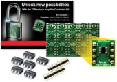Kit Quickstart d'amplificateur de précision AMPQUICKKIT-EVM Texas Instruments