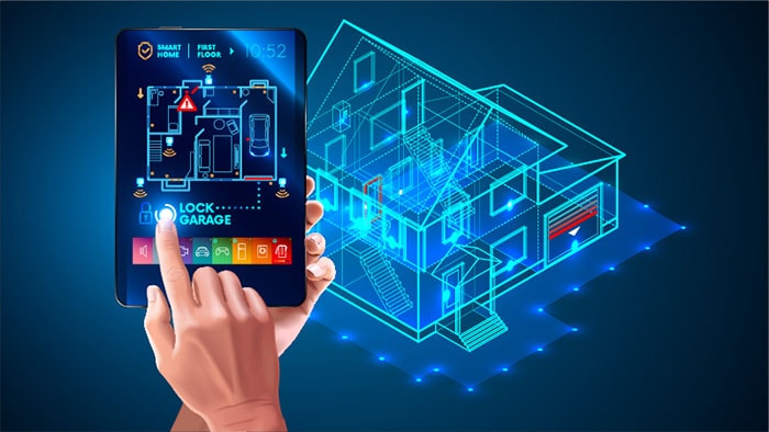 illustration of the security measures appliable to homes
