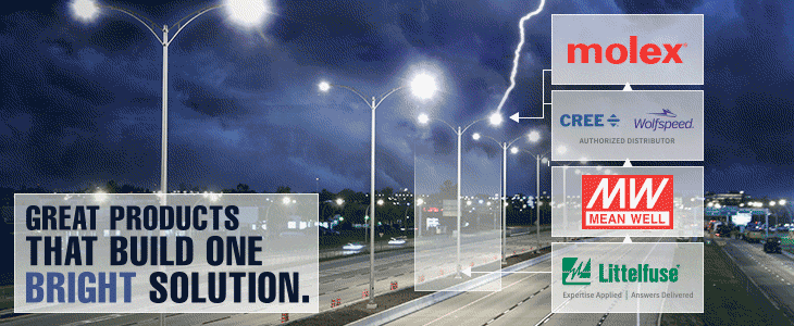 Solutions d'éclairage LED d'extérieur