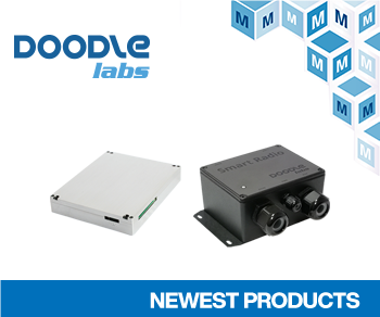 Mouser Electronics Now Stocking Doodle Labs’ U.S. DoD- and NATO-Compliant Smart Radios