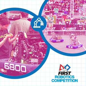 Learn more about the FIRST Robotics Competition