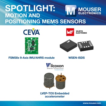 Spotlight on motion and position sensors