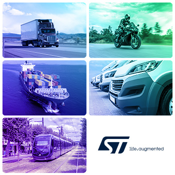 Mouser and STMicroelectronics Create New Rich Content Site Dedicated to Transportation Prototyping